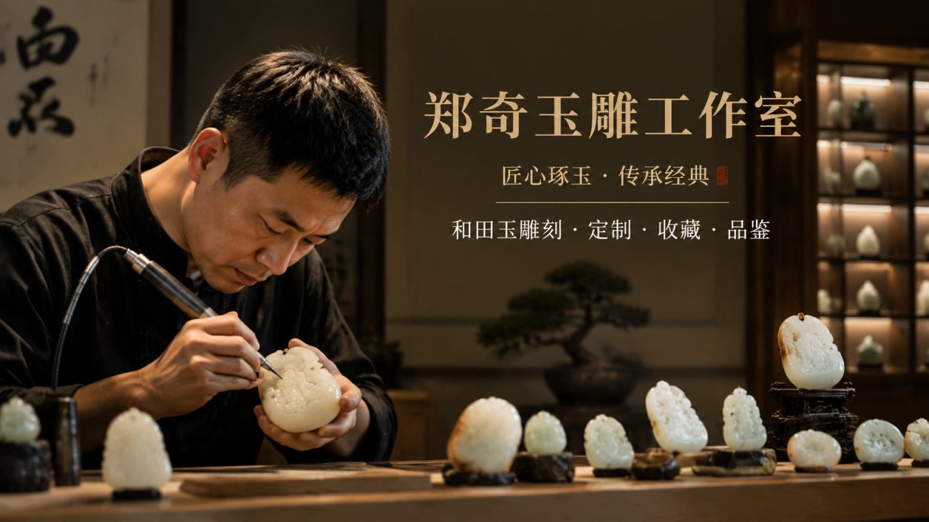 乐清真皮籽料 苏工精雕